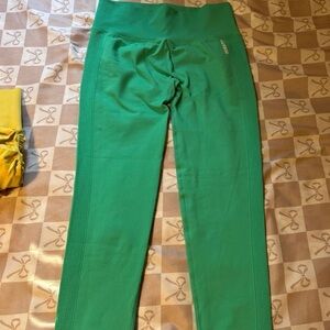 Lime Green Diosafit Scrunch Leggings